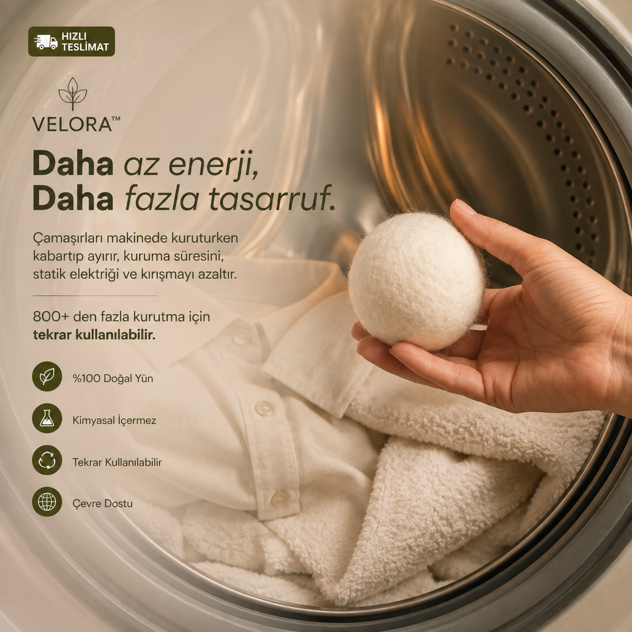 Velora™ Kurutma Topu